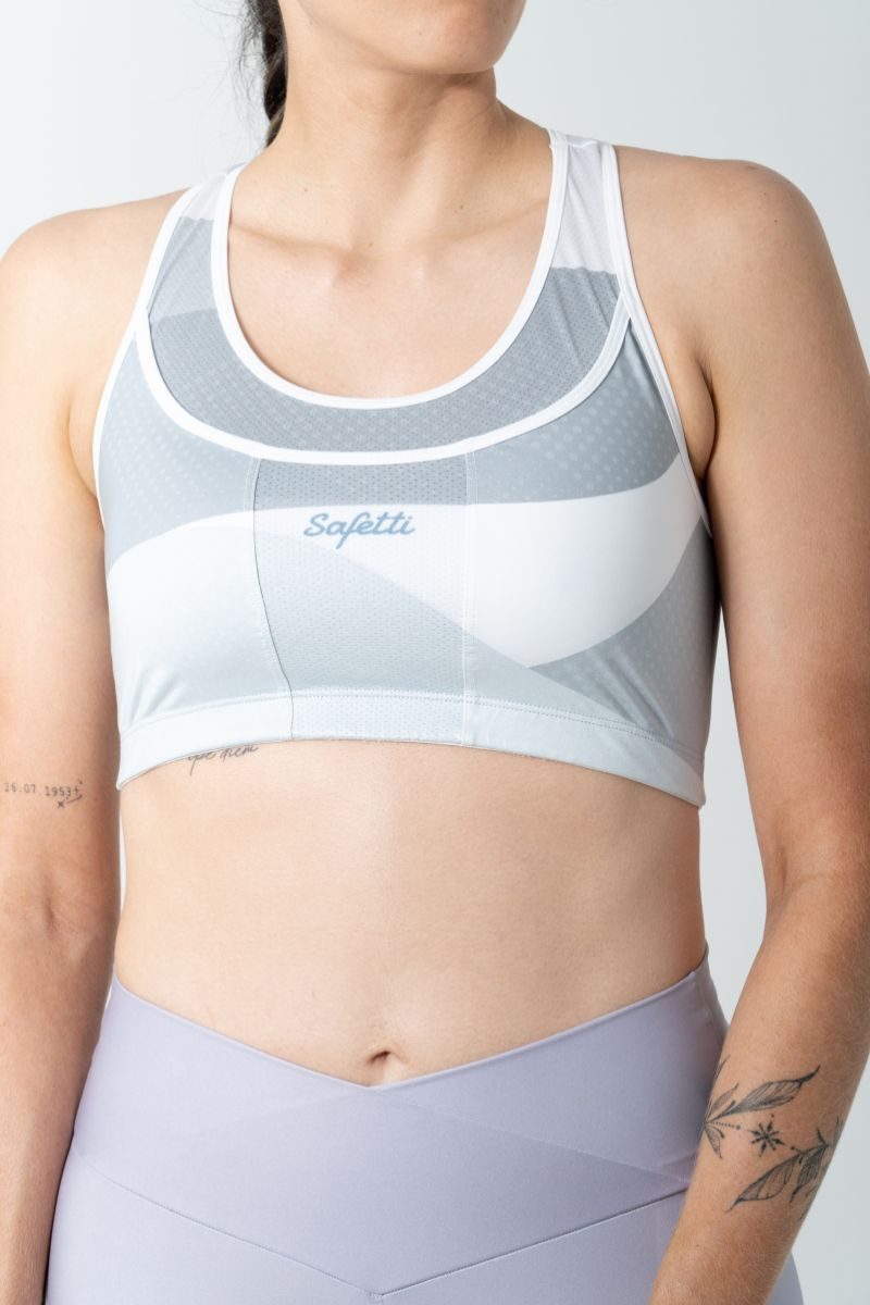 Safetti Top Corrida Fem Swift Asana Artic