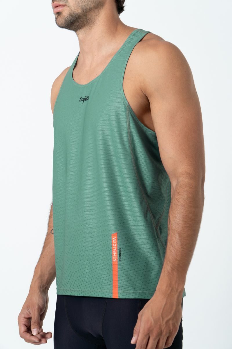 Regata Corrida Masculina Semplicitá Cadet Blue