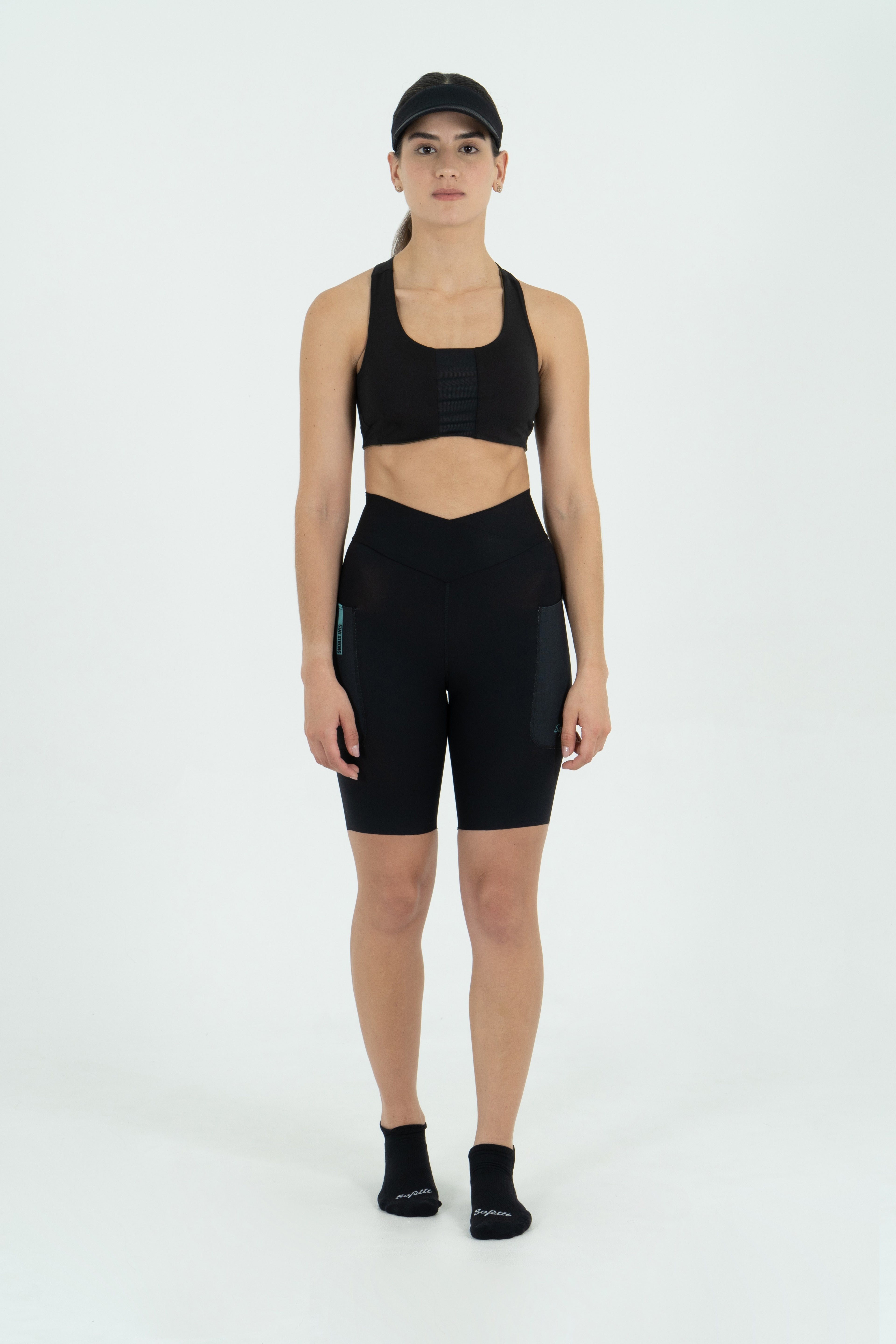 Safetti Bermuda de Corrida Fem Speedfit