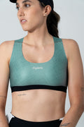 Top Feminino Semplicitá Cadet Blue