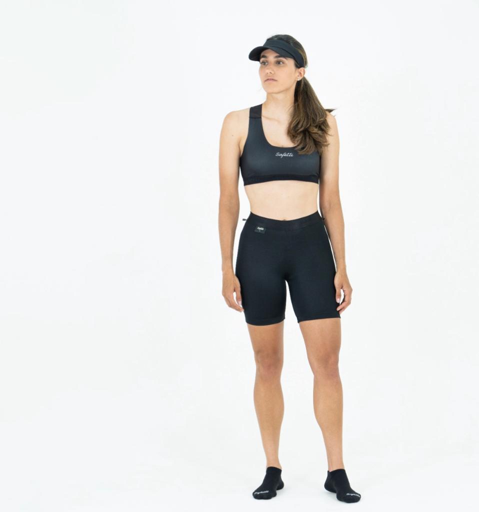 Safetti Short Interior Fem Aria Preto