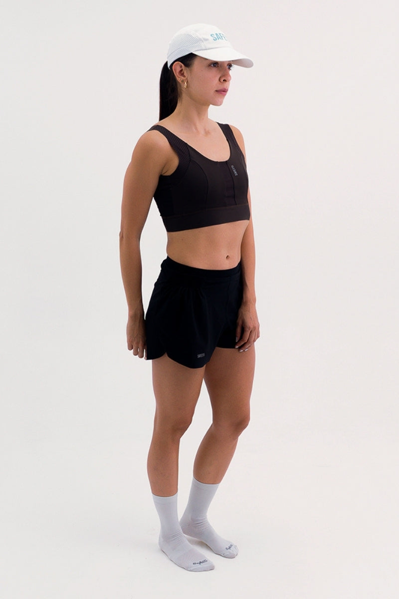 Short de Corrida Fem Flow Preto
