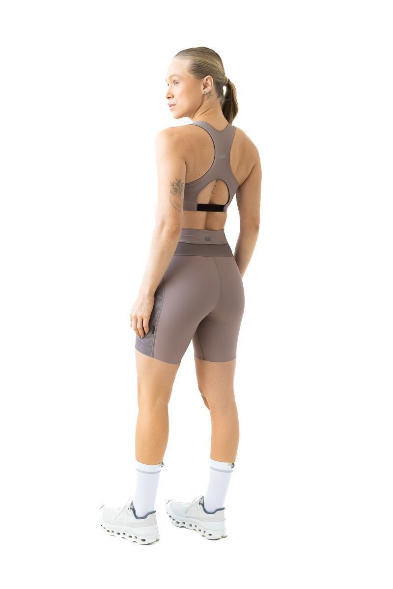 Bermuda de Corrida Feminina Titán 2.0 Avelã