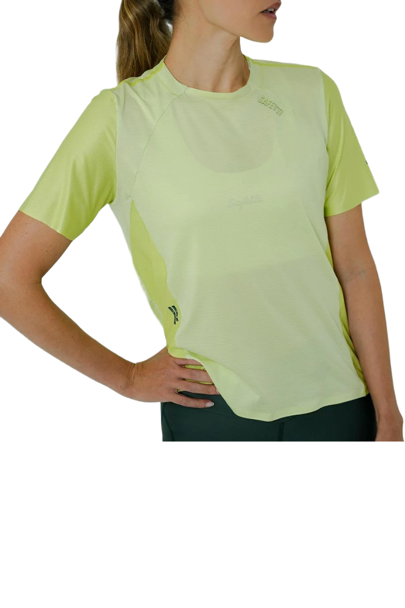Safetti Camiseta Corrida Fem PRO 405 Limão