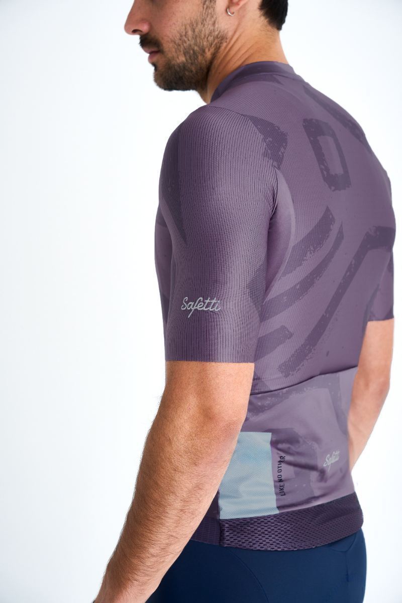Jersey Masc Engraved Purple