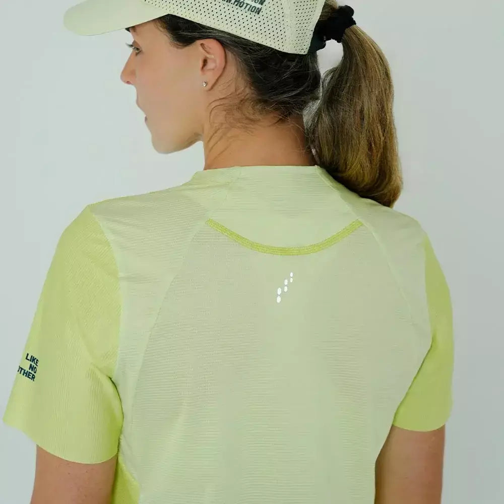 Safetti Camiseta Corrida Fem PRO 405 Limão