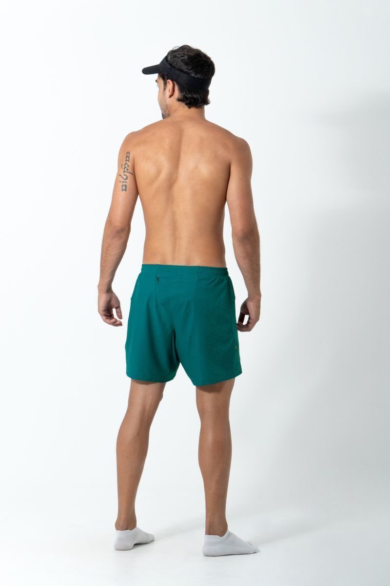 Safetti Short de Corrida Masc Venturi Light Teal