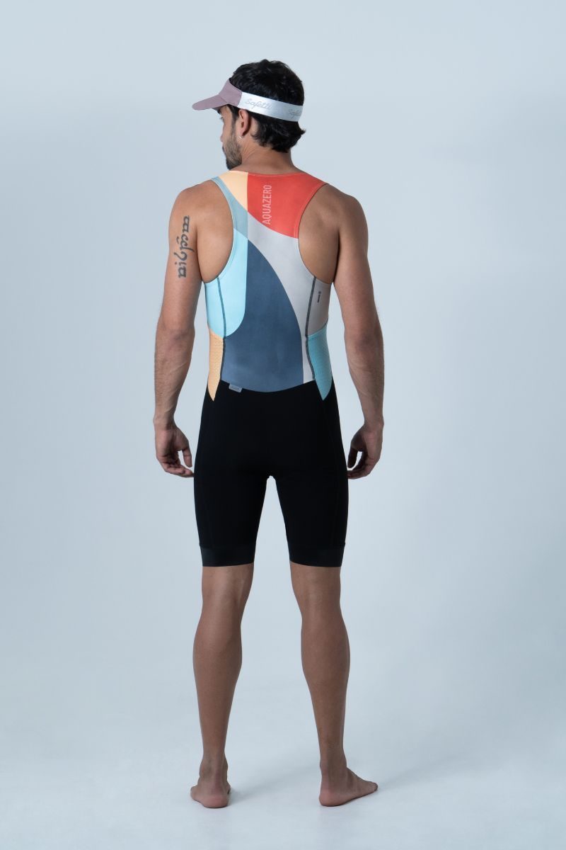 Macaquinho Triathlon Sem Manga Masculino Mesh Pulse