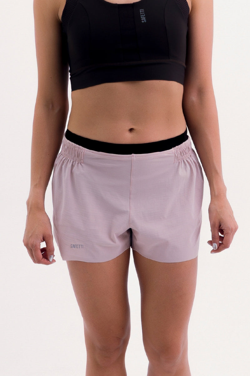 Short de Corrida Feminino Flow Rose