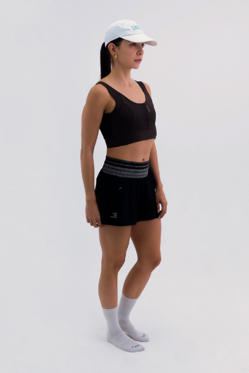 Short de Corrida Fem Explorer Preto