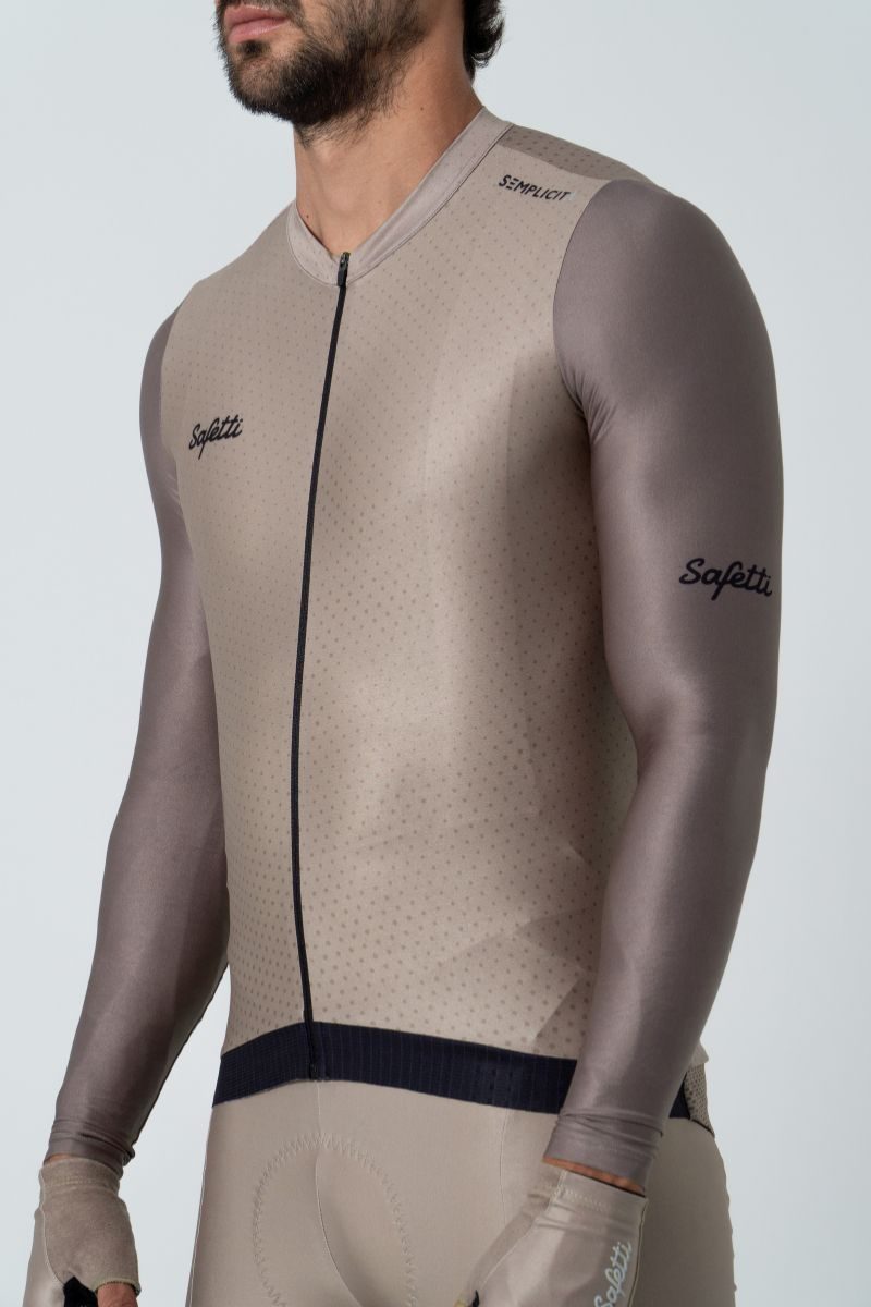 Jersey ML Masc Semplicitá Avelã