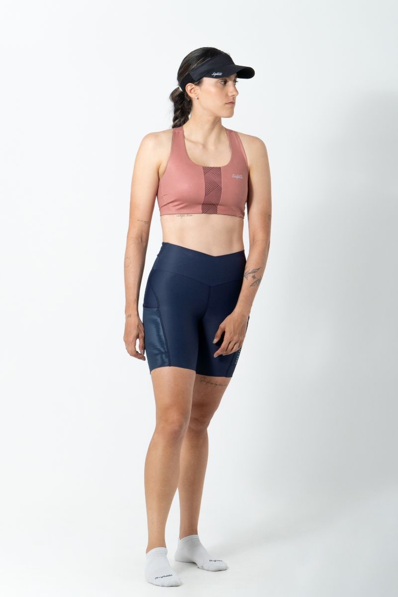 Safetti Top Fem Doumotion Dupla Face Rosa Ponche