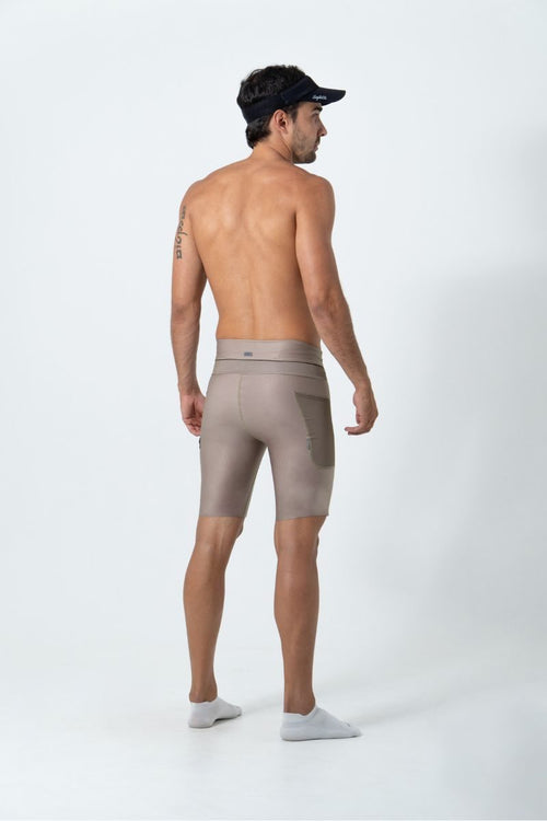 Bermuda de Corrida Masculina Titán 2.0 Avelã