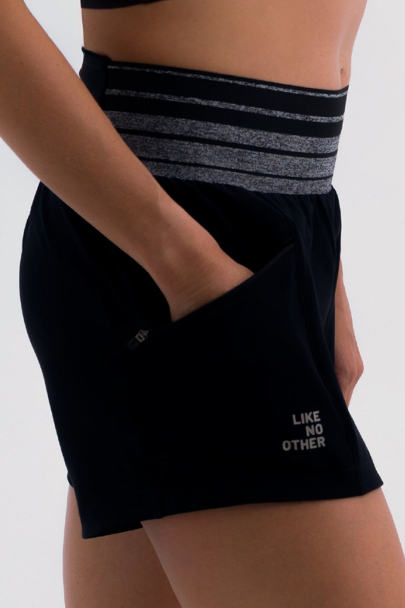 Short de Corrida Fem Explorer Preto