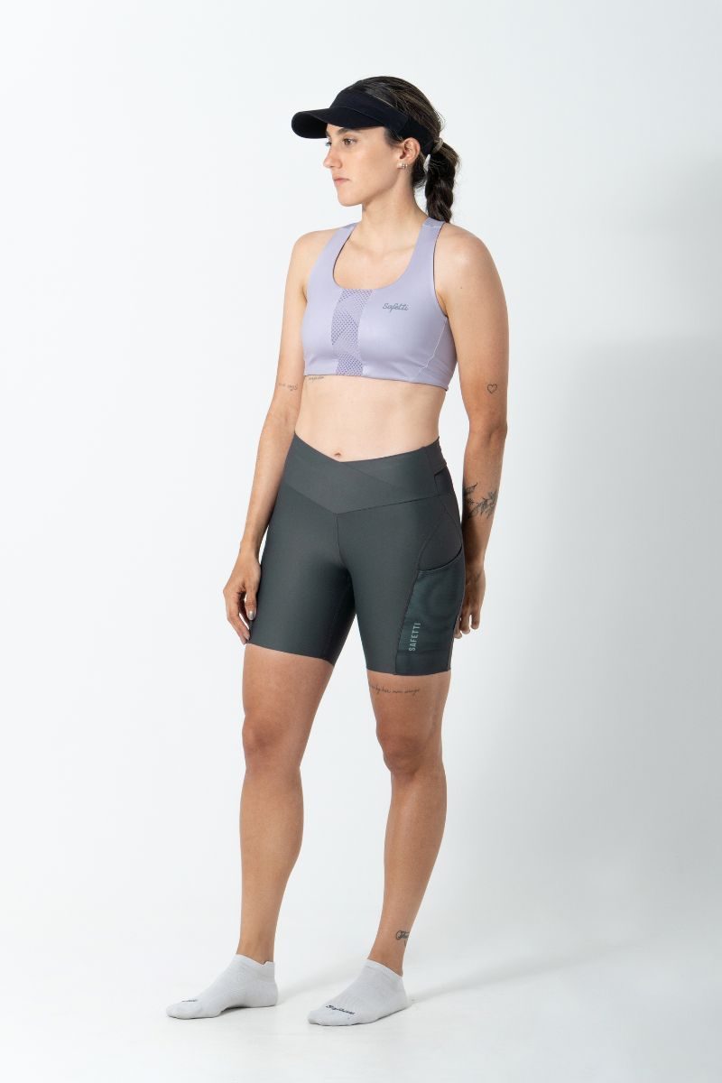 Safetti Top Fem Doumotion Dupla Face Lavanda