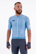 Jersey Masculina Solid Leggero Blue Aura