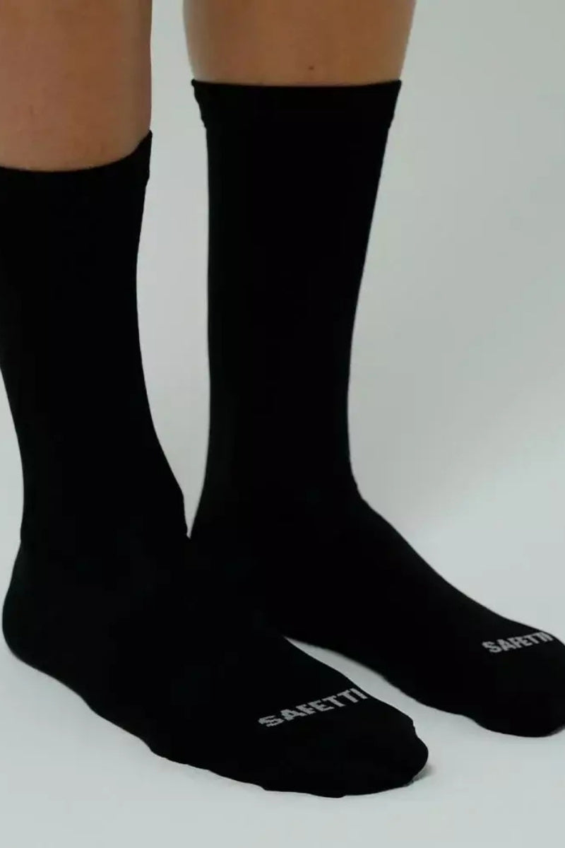 Meia Unissex 8" Preta