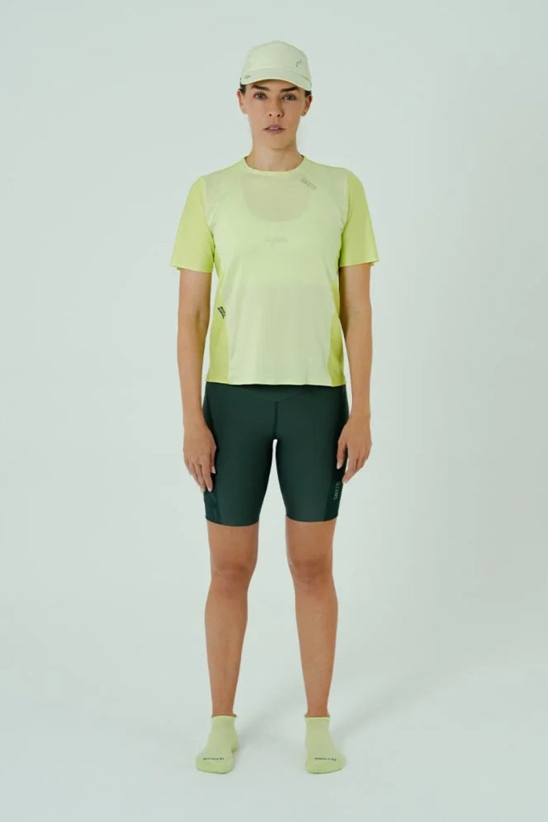 Safetti Camiseta Corrida Feminina PRO 405 Limão