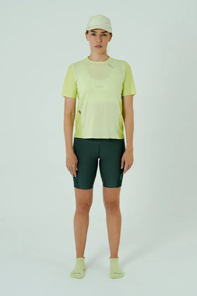 Safetti Camiseta Corrida Feminina PRO 405 Limão