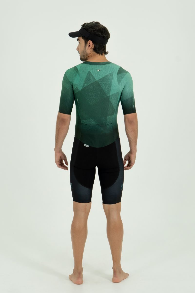 Macaquinho Triathlon Com Manga Masculino Blaze