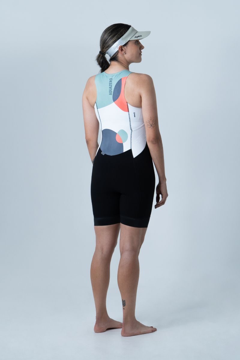 Macaquinho Triathlon Sem Manga Feminino Mesh Pulse