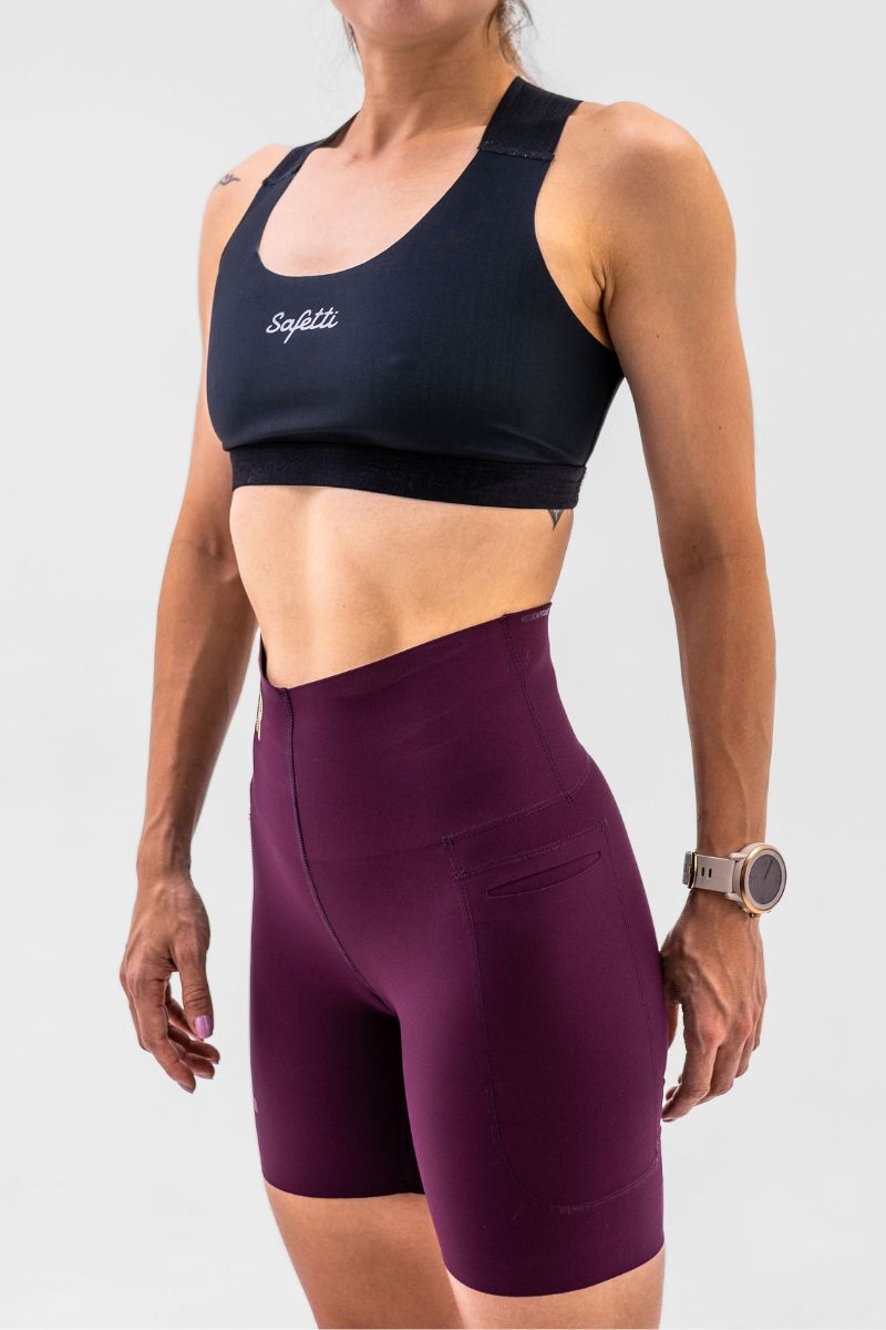 Bermuda de Corrida Feminina Titán EVO Ameixa