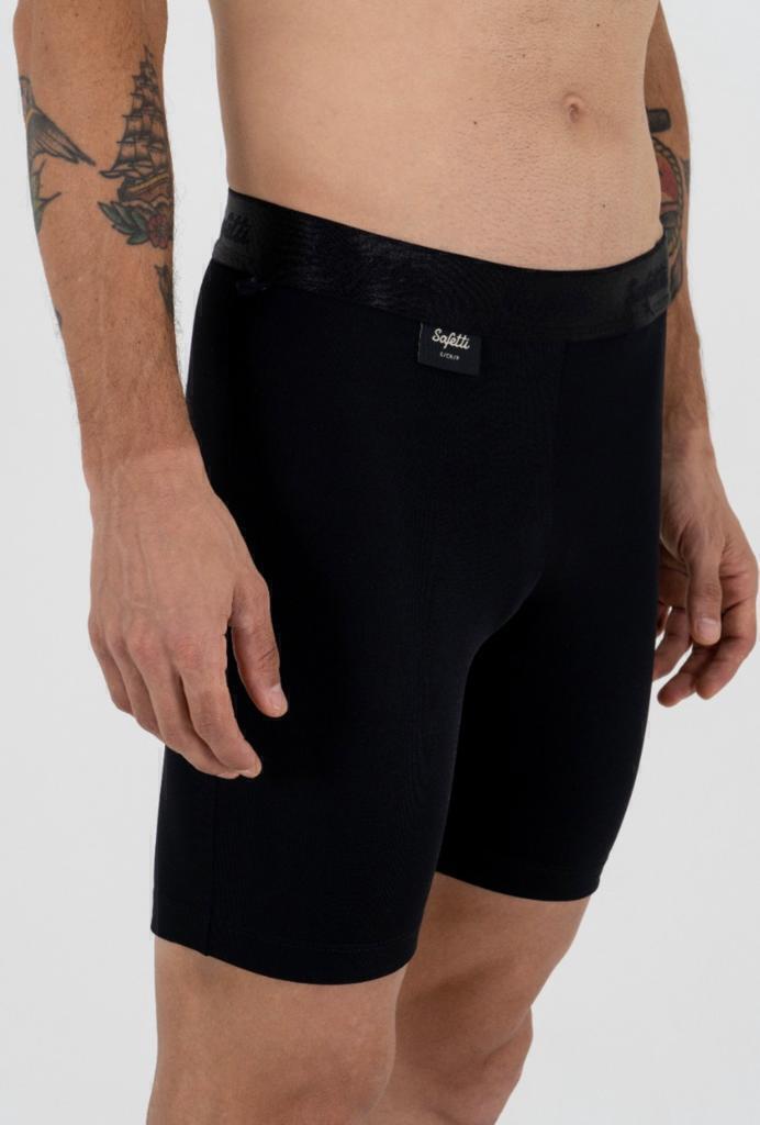 Safetti Short Interior Masc Aria Preto