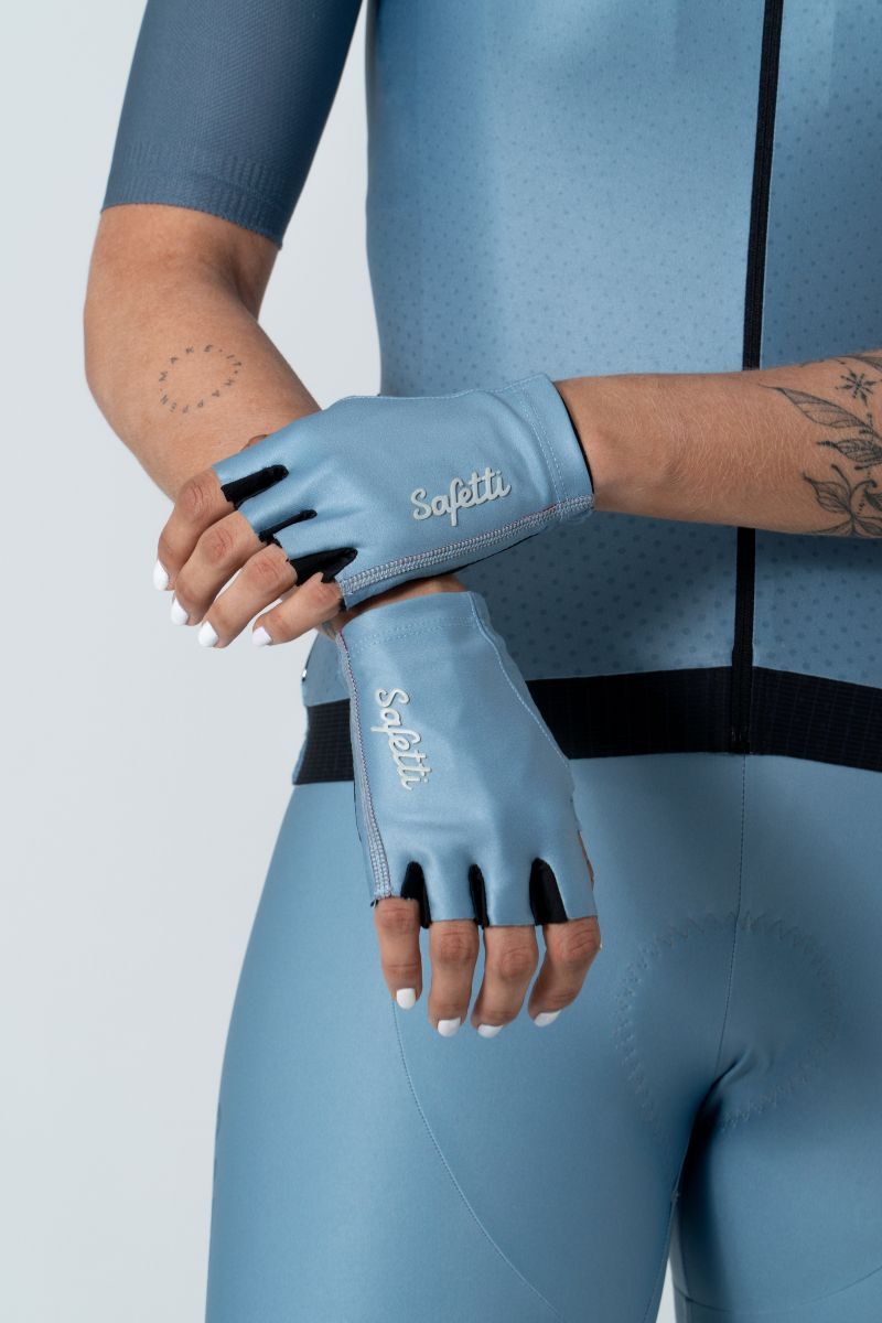 Safetti Luva Unissex Eleganza Semplicitá Azul Polvo