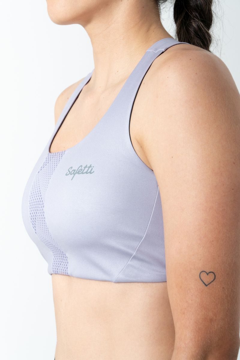 Safetti Top Fem Doumotion Dupla Face Lavanda