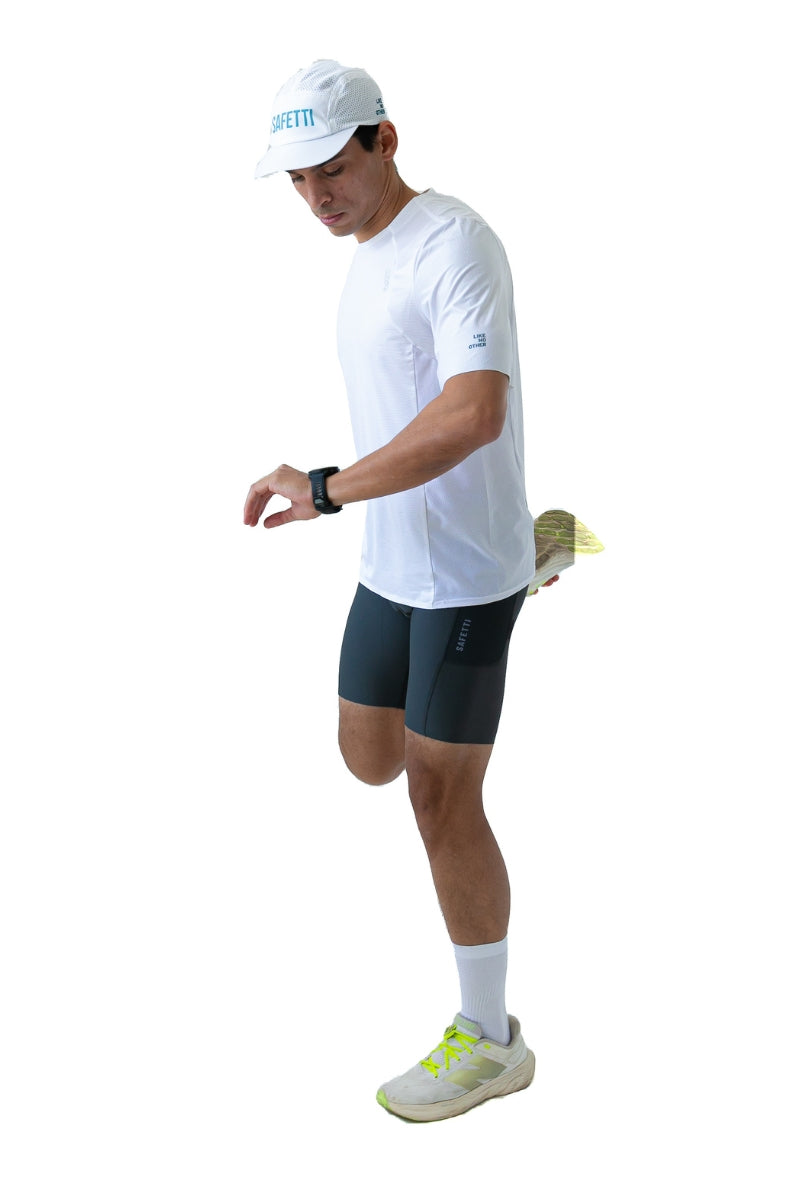Camiseta Corrida Masculina PRO 405 Branca