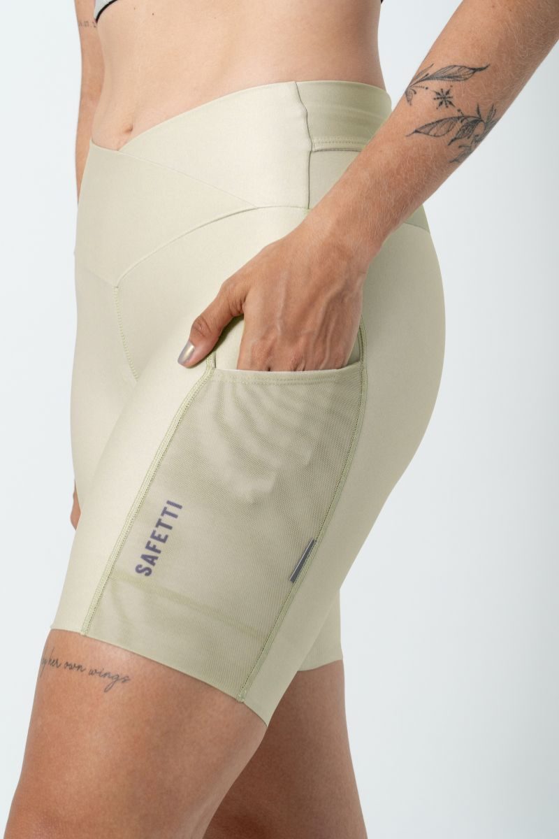 Safetti Bermuda de Corrida Fem Titán 2.0 Nevada