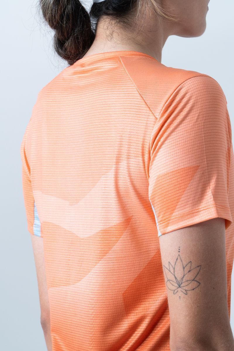 Safetti Camiseta Corrida Fem Cadence Flame