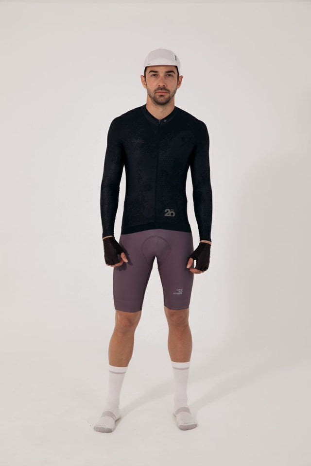 Jersey Manga Longa Masculino Essential Black