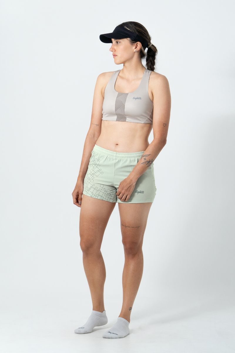 Short de Corrida Feminino Venturi Light Nevada