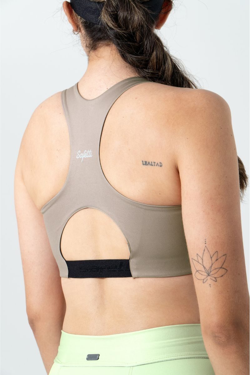 Safetti Top Fem Doumotion Dupla Face Avelã