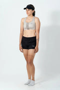 Short de Corrida Feminino Mezzanotte Preto