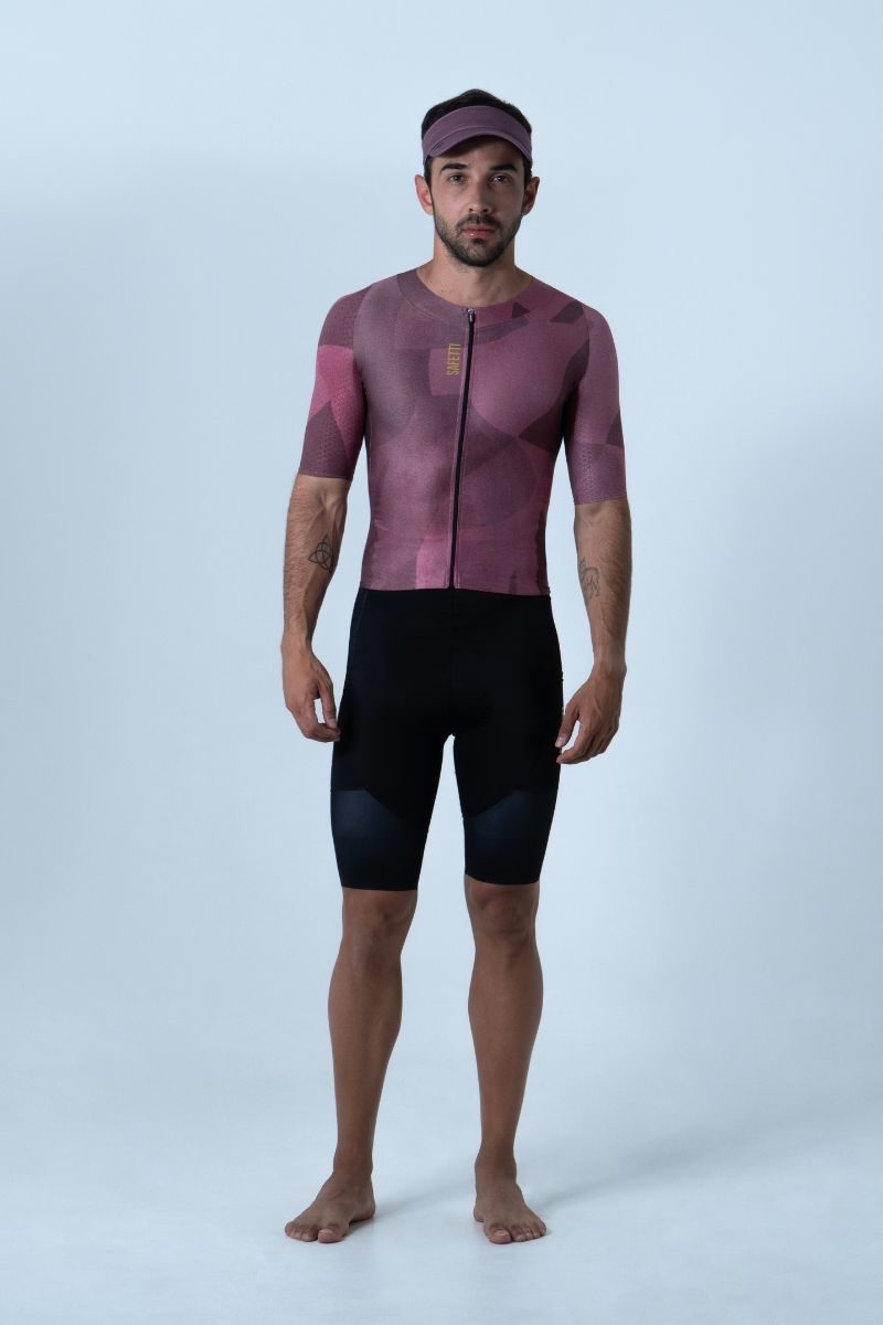 Macaquinho Triathlon Com Manga Masculino Aerocooler Blend