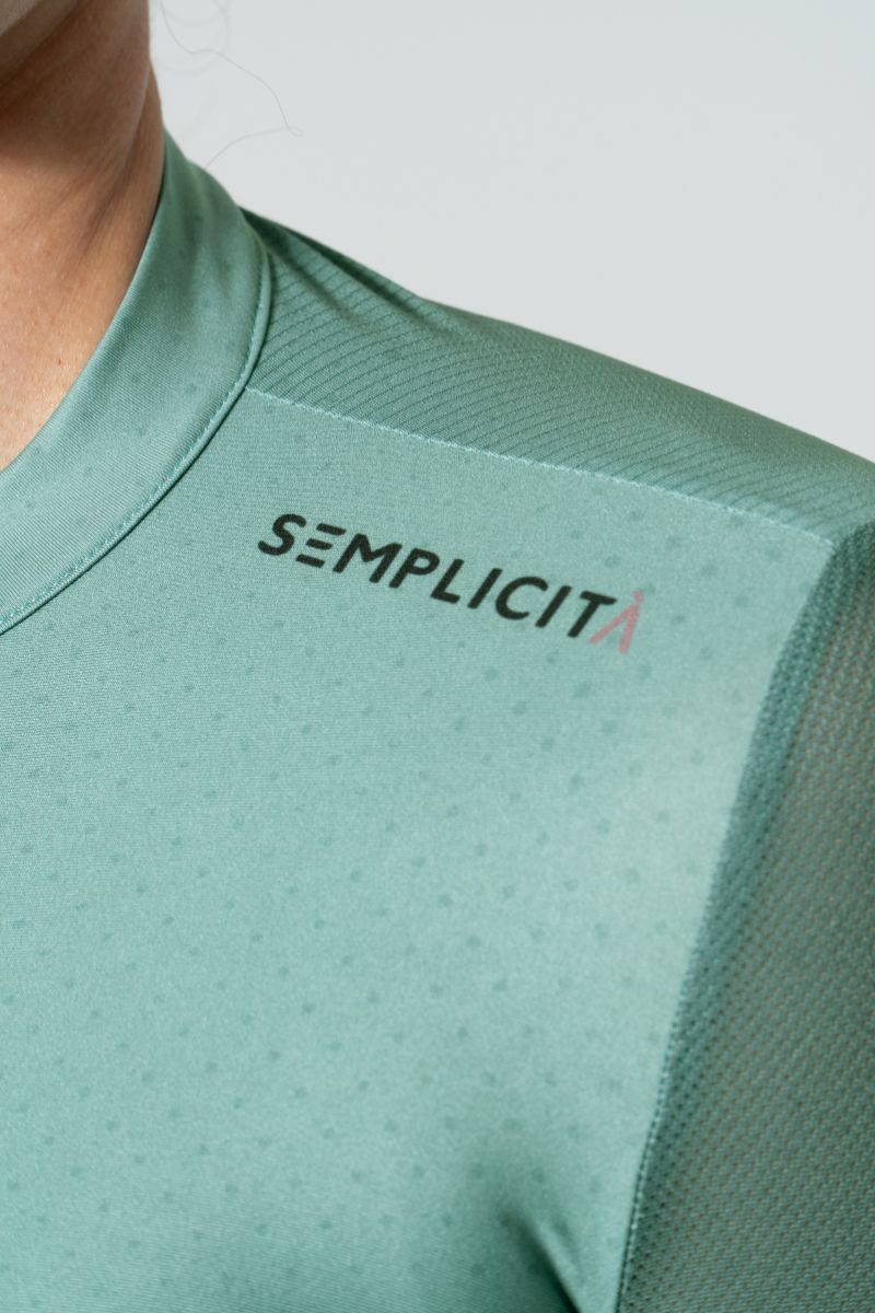Jersey ML Masc Semplicitá Cadet Blue