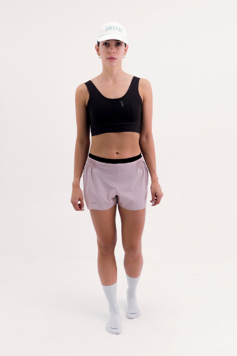 Short de Corrida Feminino Flow Rose