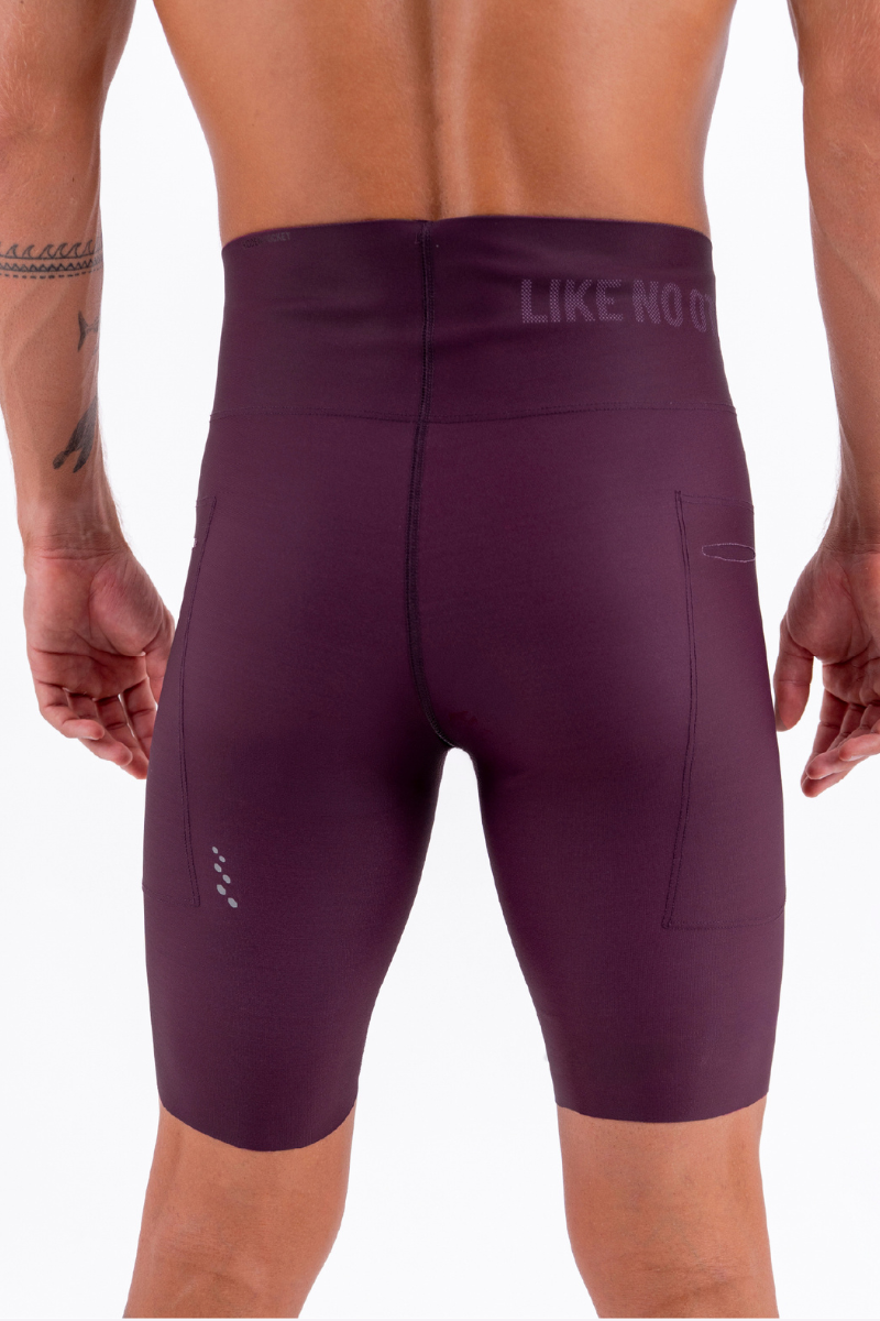 Bermuda de Corrida Masculina Titán EVO Ameixa