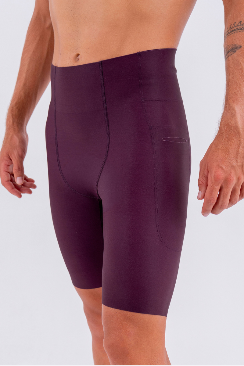 Bermuda de Corrida Masculina Titán EVO Ameixa