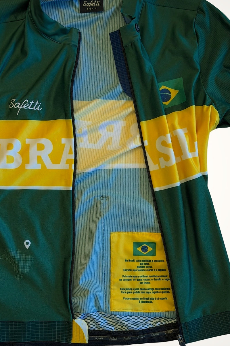 Jersey Masc Brasil Verde
