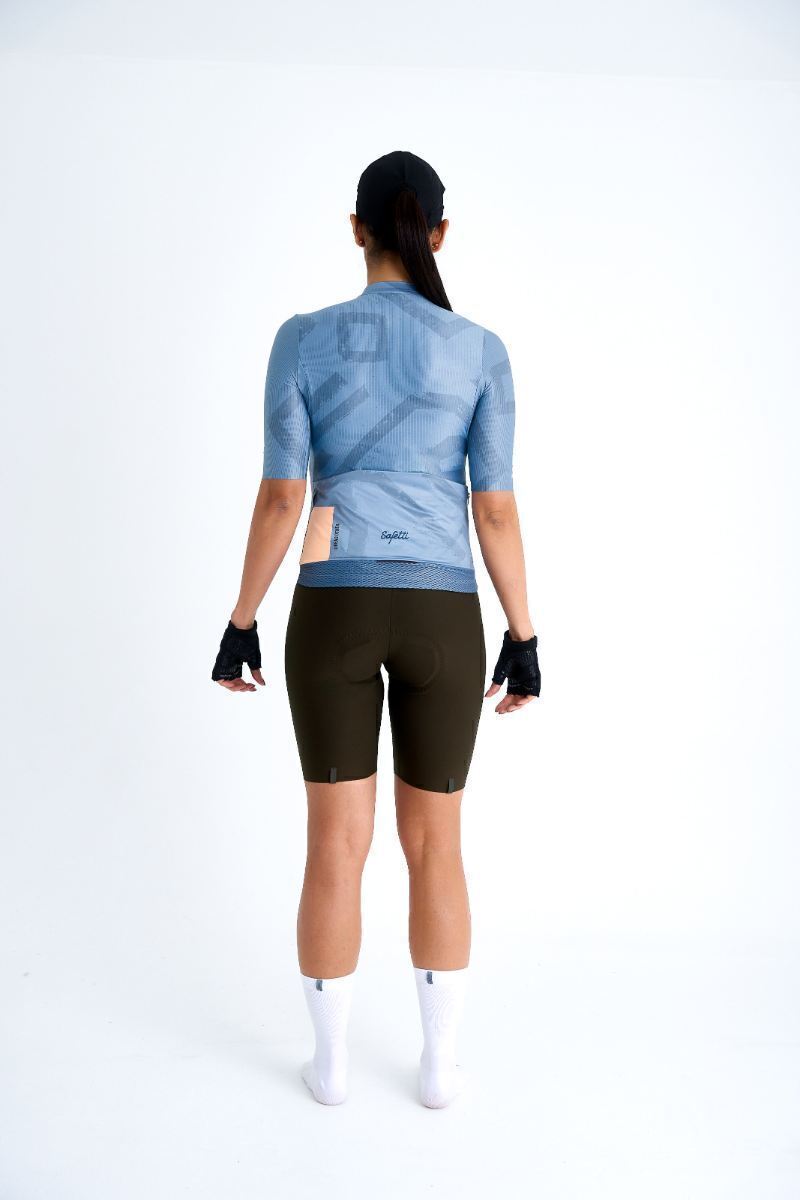 Jersey Feminina Engraved Blue