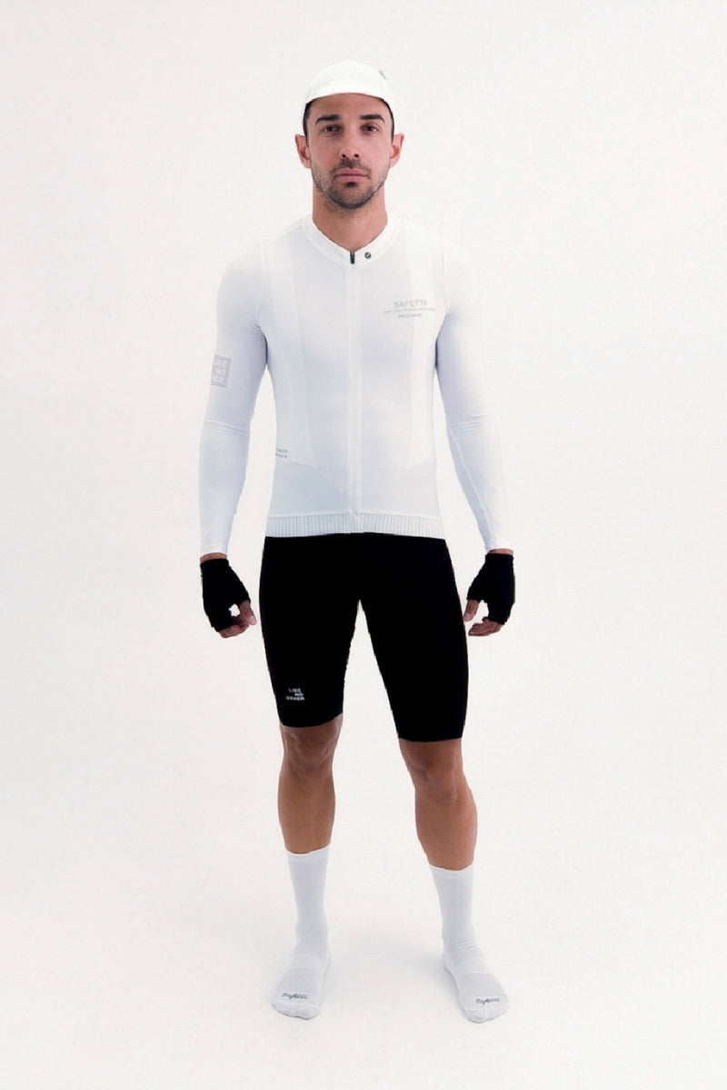 Jersey Manga Longa Masculino Latitude Branca