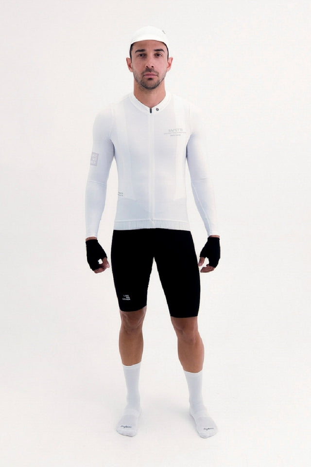 Jersey Manga Longa Masculino Latitude Branca