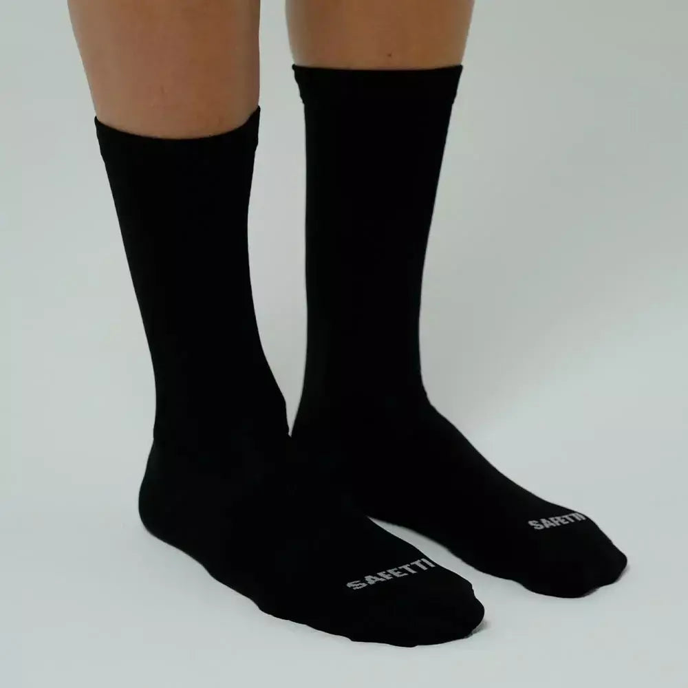 Safetti Meia Unissex 8" Preta