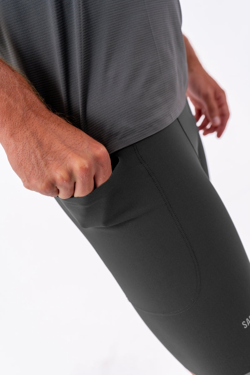 Bermuda de Corrida Masculina Titán EVO Cinza