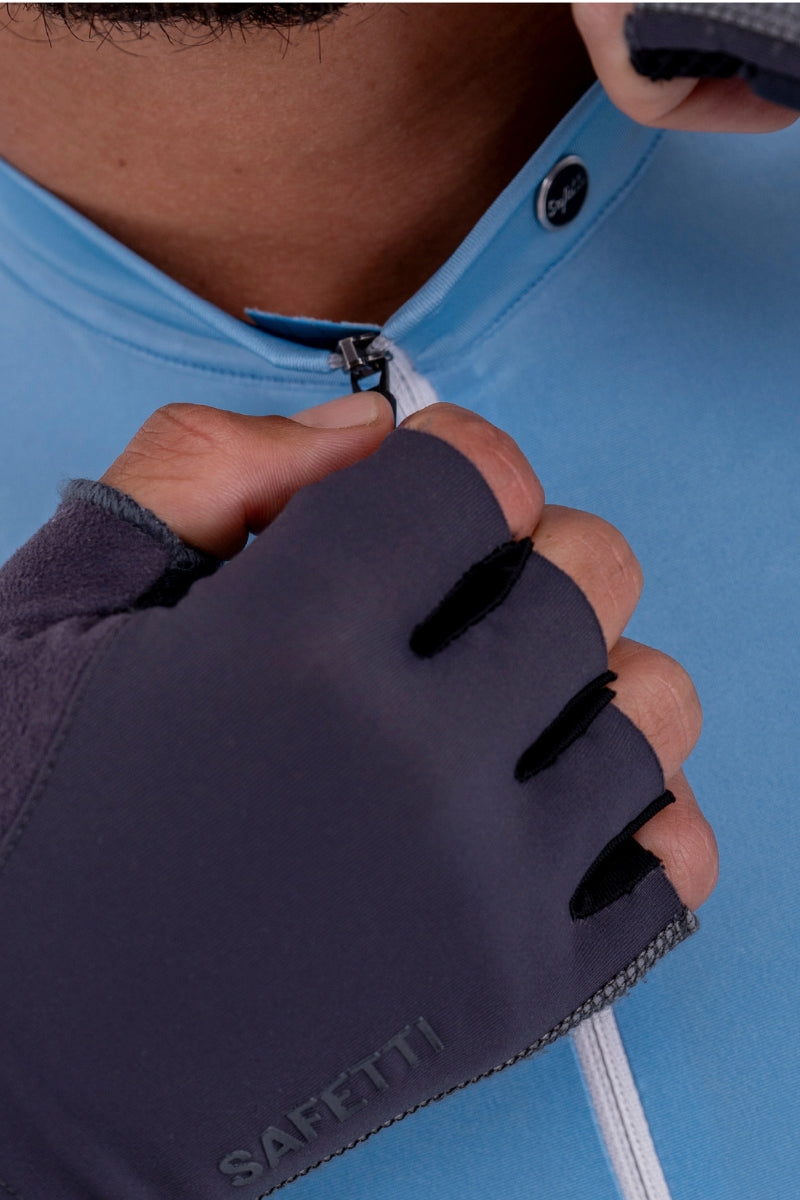 Jersey ML Masculina Solid Leggero Blue Aura