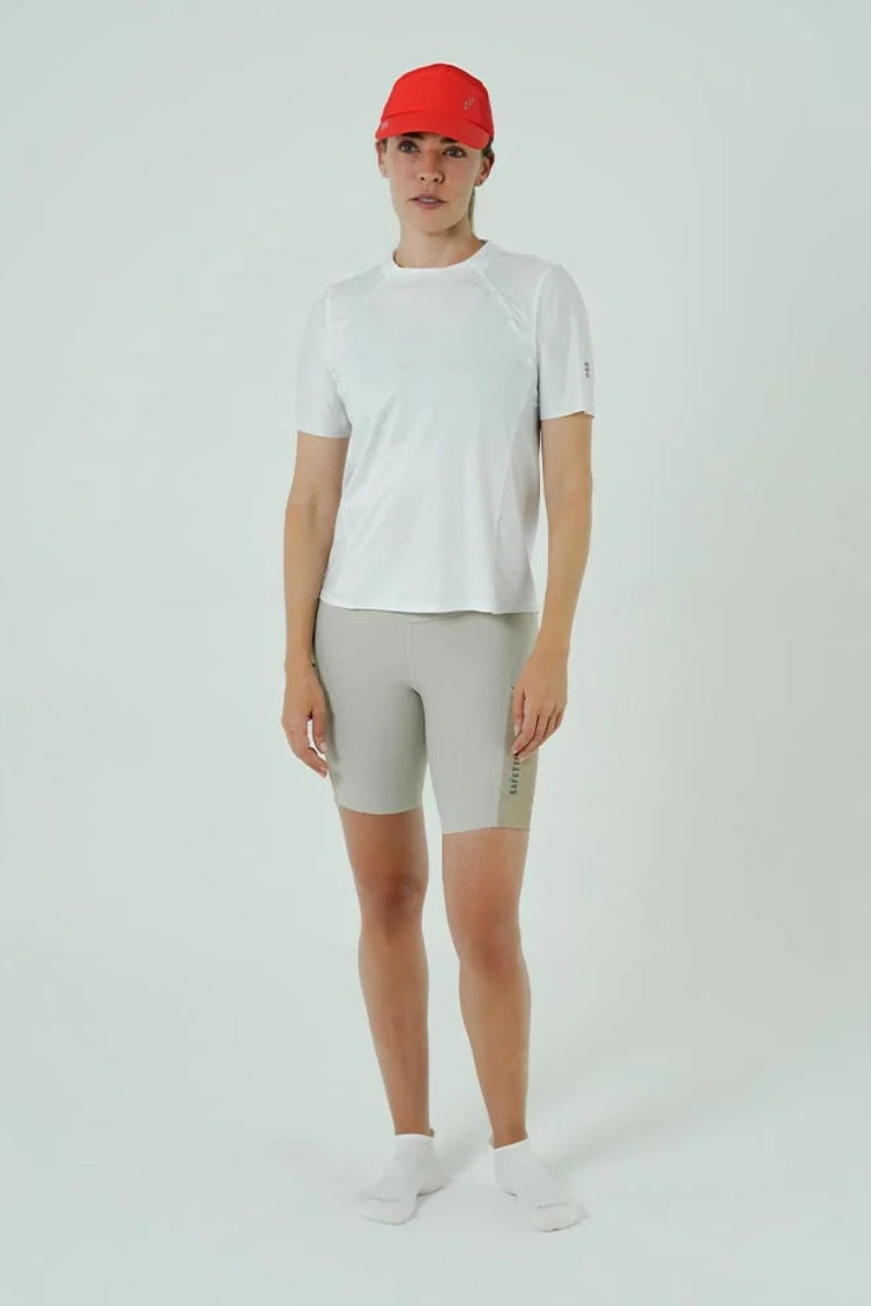 Safetti Camiseta Corrida Feminina PRO 405 Branca