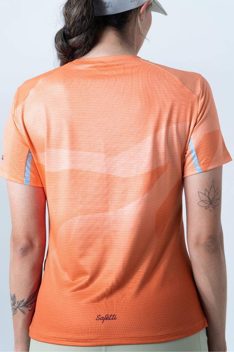 Camiseta Corrida Feminina Cadence Flame